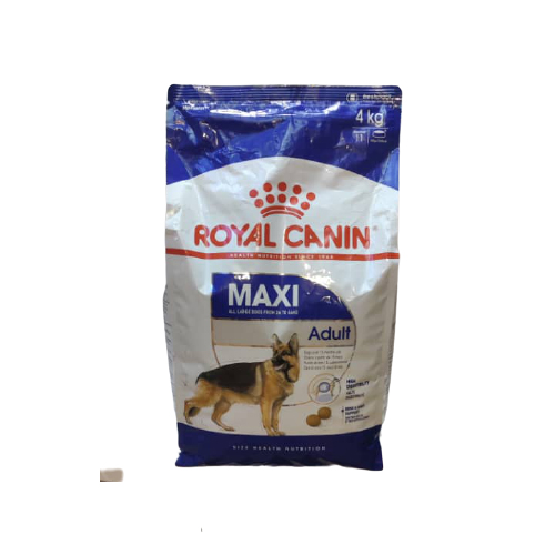 غذای خشک سگ برند رویال کنین مدل MAXI وزن 4 کیلوگرم