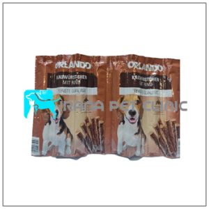 تشویقی سگ اورلاندو طعم بیف 8 عددی